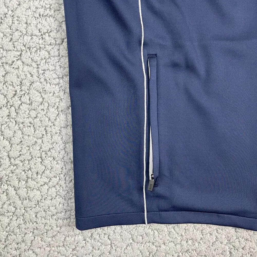 KJUS Damian Vest Navy Blue Mens 2XL 56 Lightweight Stretch Atlanta Active New - Picture 4 of 9